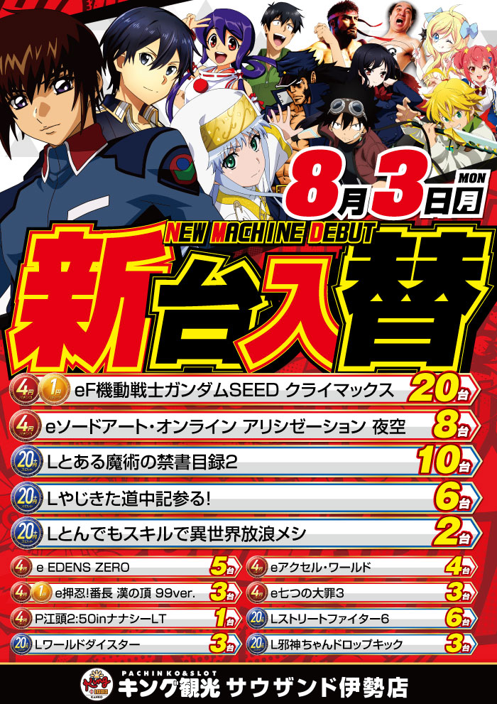 8/3新台開放後